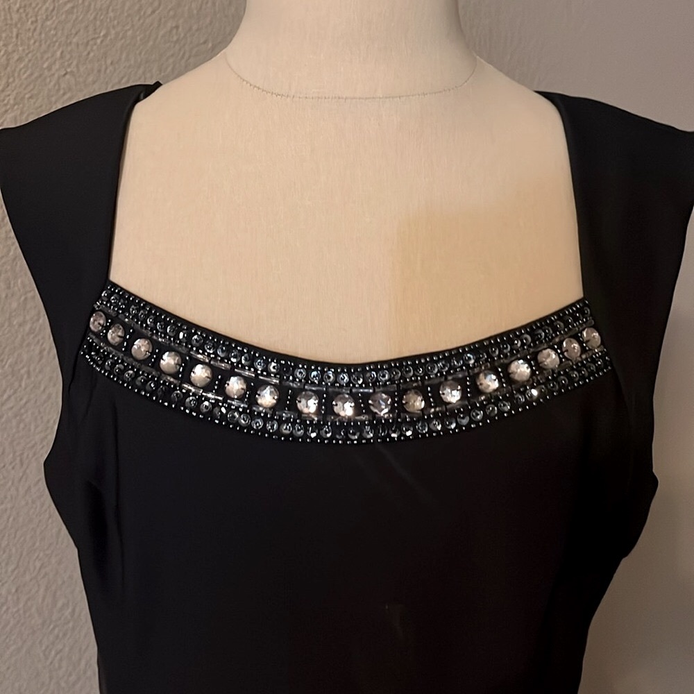 Alex Evenings black cocktail dress - Picture 2 of 5
